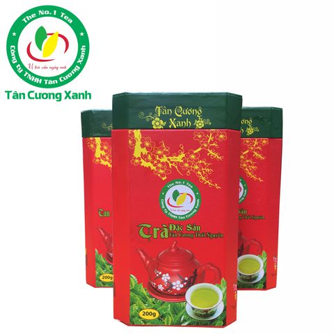 Hộp trà đặc sản Tân Cương Thái Nguyên - Trà Tân Cương Xanh - Công Ty TNHH Tân Cương Xanh